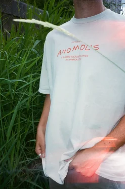 Other Side Store 'Anomols' Vintage Washed Tee - Cream