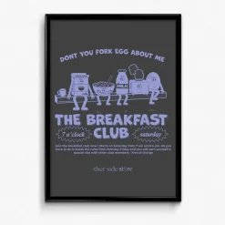 Other Side Store 'Breakfast Club' Art Print