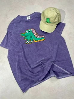 Other Side Store 'Croc In Crocs' Tee & Cap Bundle