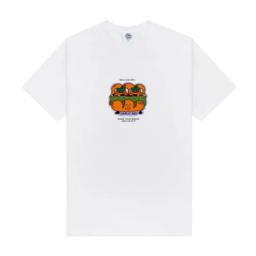 Other Side Store 'Garlic Bed' Tee - White