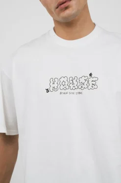 Other Side Store 'House Tunes' Tee - White