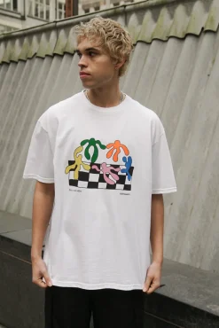 Other Side Store 'Lets Dance' Tee - White