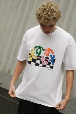 Other Side Store 'Lets Dance' Tee - White