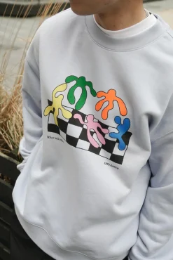 Other Side Store 'Lets Dance' Sweater - Powder Blue