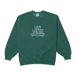Other Side Store 'Live Laugh Linguine' Sweater - Vintage Washed Green