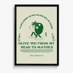 Other Side Store 'O-Love-Story' Art Print