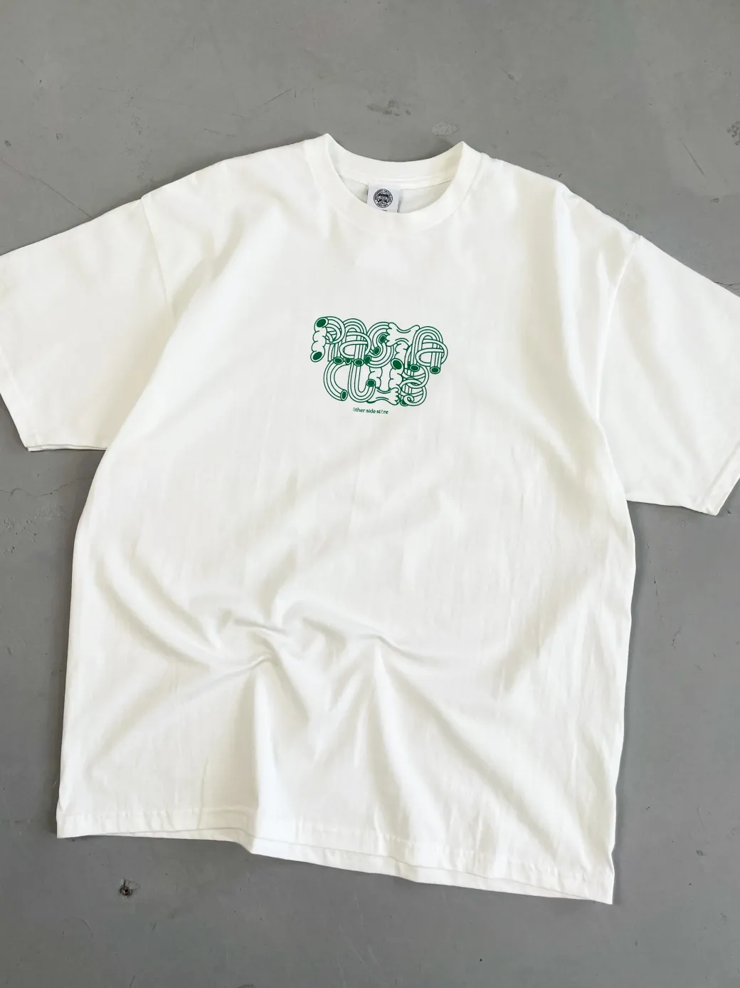Other Side Store 'Pasta Club' Tee - White