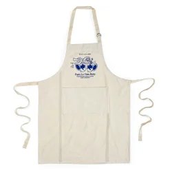 Other Side Store 'Pasta La Vista' Apron - Natural