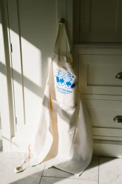 Other Side Store 'Pasta La Vista' Apron - Natural