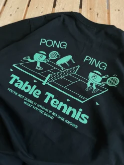 Other Side Store 'Ping Pong' Tee - Black