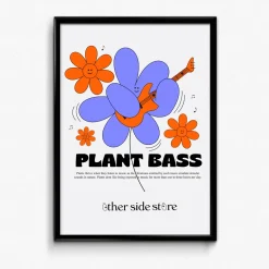 Other Side Store 'Plant Bass' Art Print