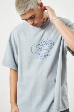 Other Side Store 'Song Bird' Vintage Washed Tee -