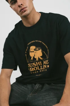 Other Side Store 'Sushi Me Rollin' Tee