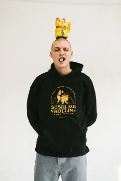 Other Side Store 'Sushi Me Rollin' Hoodie - Black