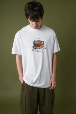 Other Side Store 'Tea on a Tee' Tee - White