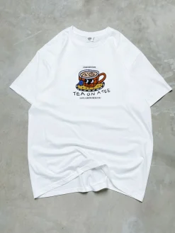 Other Side Store 'Tea on a Tee' Tee - White