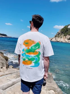 Other Side Store 'Tropical' Tee - White