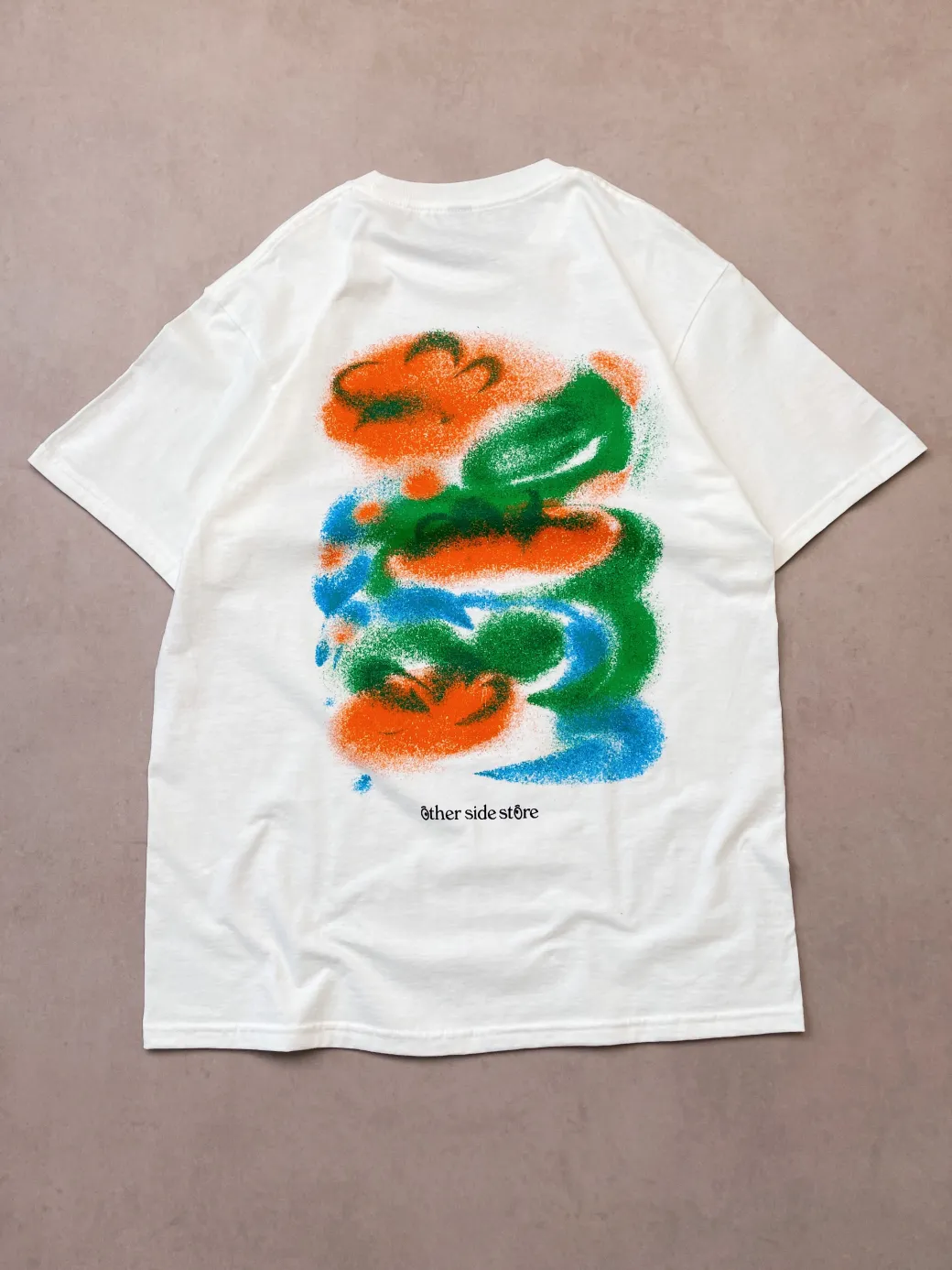 Other Side Store 'Tropical' Tee - White