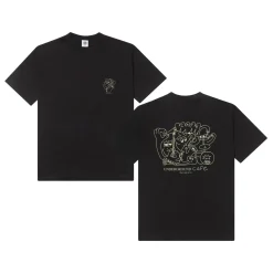 Other Side Store 'Underground Cafe' Tee - Black