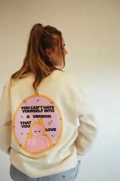 Pleasure Paradox 'You Can't Hate Yourself' Sweater - Natural