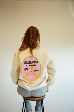Pleasure Paradox 'You Can't Hate Yourself' Sweater - Natural