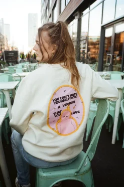 Pleasure Paradox 'You Can't Hate Yourself' Sweater - Natural