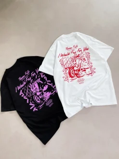 Pomme Frite 'Ride Or Fry' Tee - White