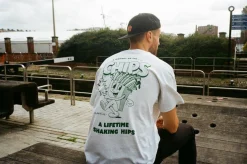 Pomme Frite x UN:IK 'Mr Chips' Tee - Ash Grey