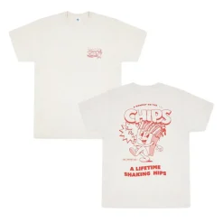 Pomme Frite x UN:IK 'Mr Chips' Tee - Natural