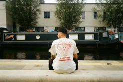 Pomme Frite x UN:IK 'Mr Chips' Tee - Natural