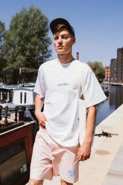 Seasonal Hero 'Aloe Vera' Tee - White