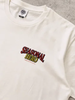 Seasonal Hero 'Coctel Style' Tee - Natural