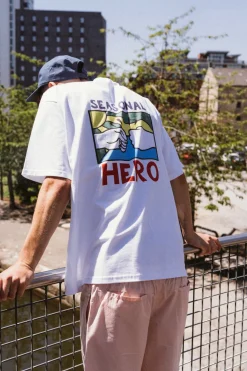 Seasonal Hero 'Flagship' Tee - White