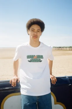 Seasonal Hero 'Oranges' Tee - White