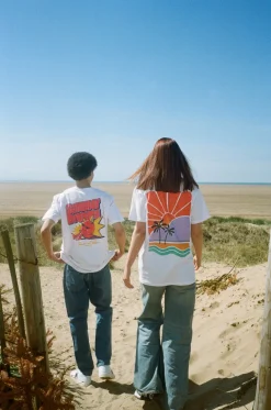 Seasonal Hero 'Summer Dreams' Tee - White