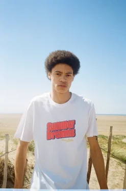 Seasonal Hero 'Summer Dreams' Tee - White