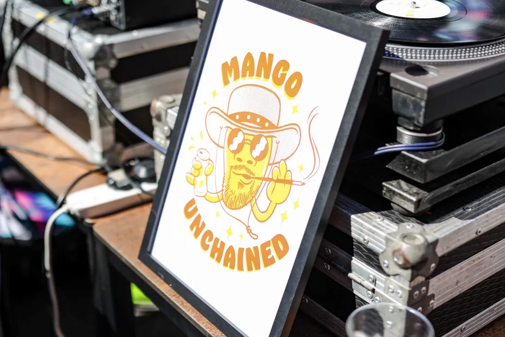 Shindigger X UN:IK 'Mango Unchained' Print
