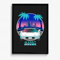 Shindigger X UN:IK 'Manny Vice' Print