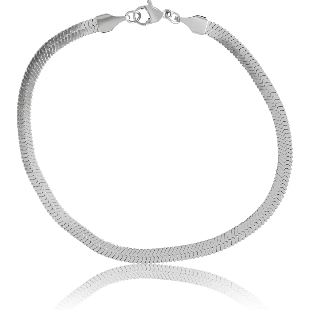 Snake Bracelet - Silver