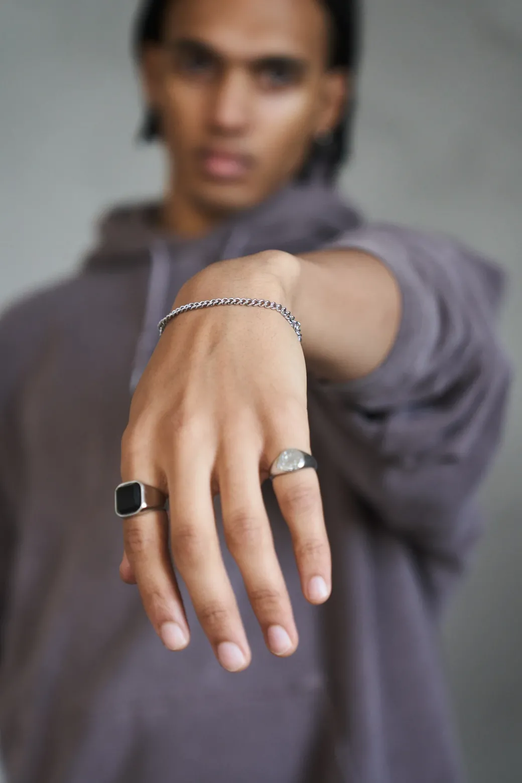 Stone Ring - Black
