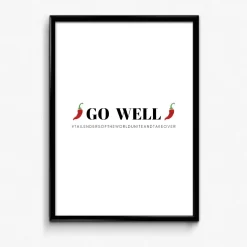 Tailenders 'Go Well' Art Print
