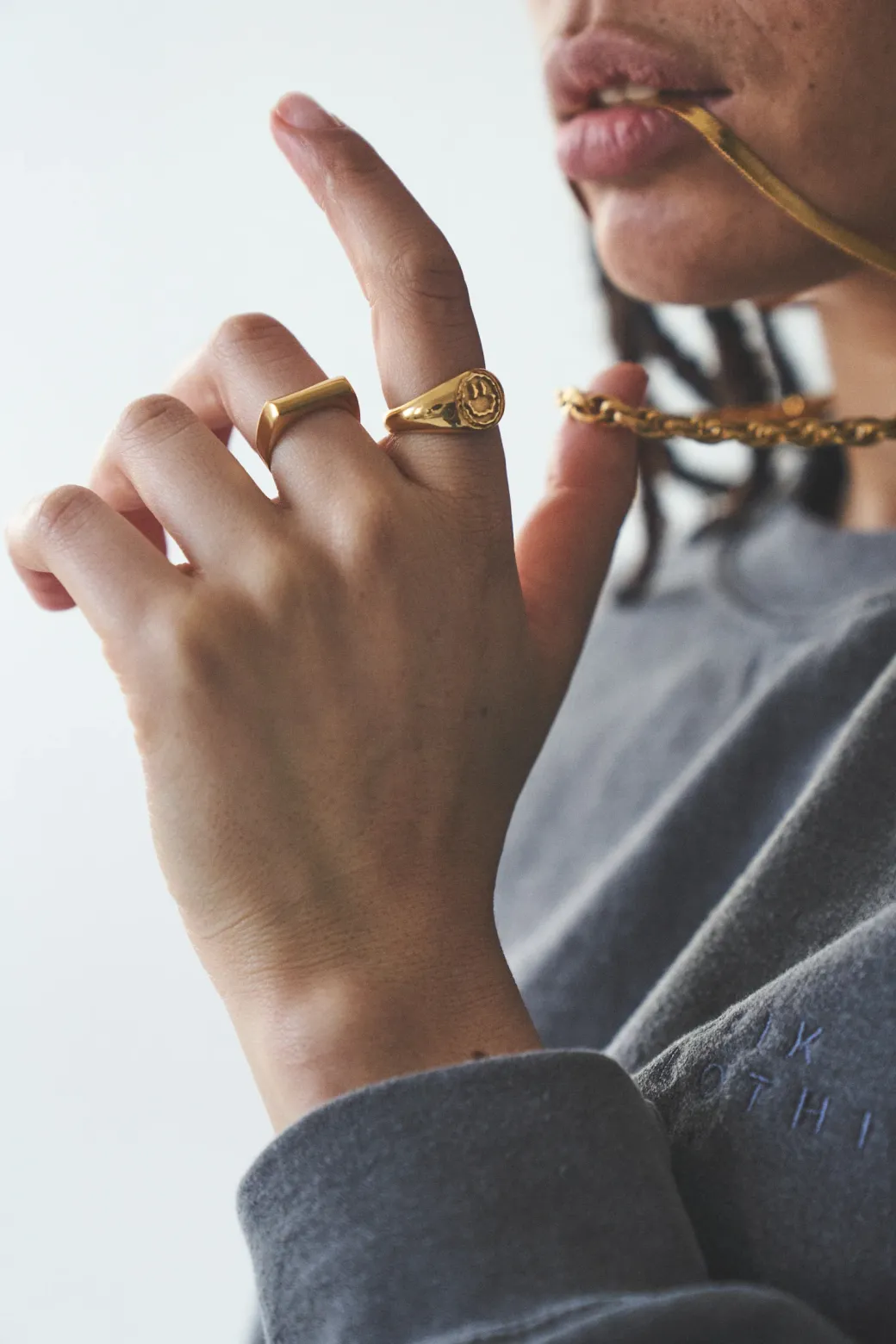 Thian Ring - Gold / Silver