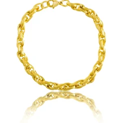 Thick Rope Bracelet - Gold