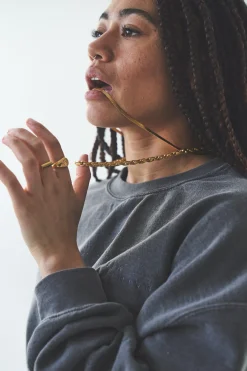 Thick Rope Chain 6mm - Gold