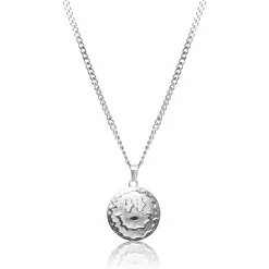 Trippy Pendant Necklace - Silver / Gold