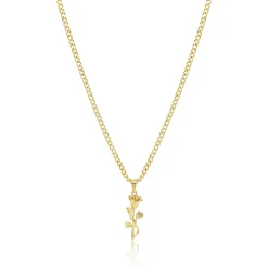 Valentine Pendant Necklace - Silver / Gold