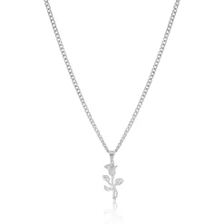 Valentine Pendant Necklace - Silver / Gold