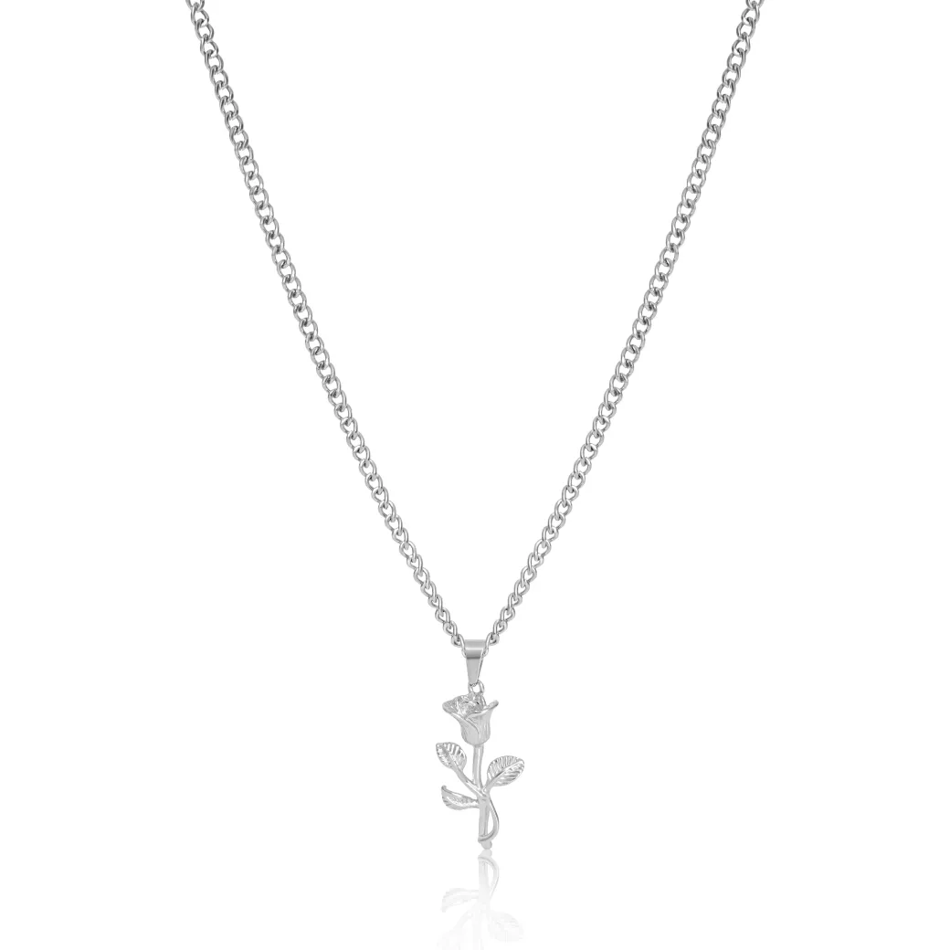Valentine Pendant Necklace - Silver / Gold