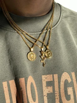 Valentine Pendant Necklace - Silver / Gold