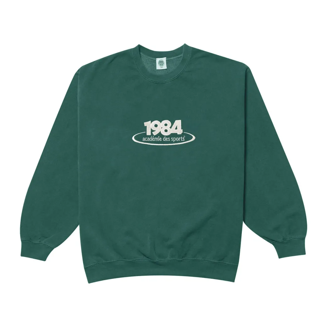Vice 84 '1984 Disc' Embroidered Sweater - Vintage Washed Pine